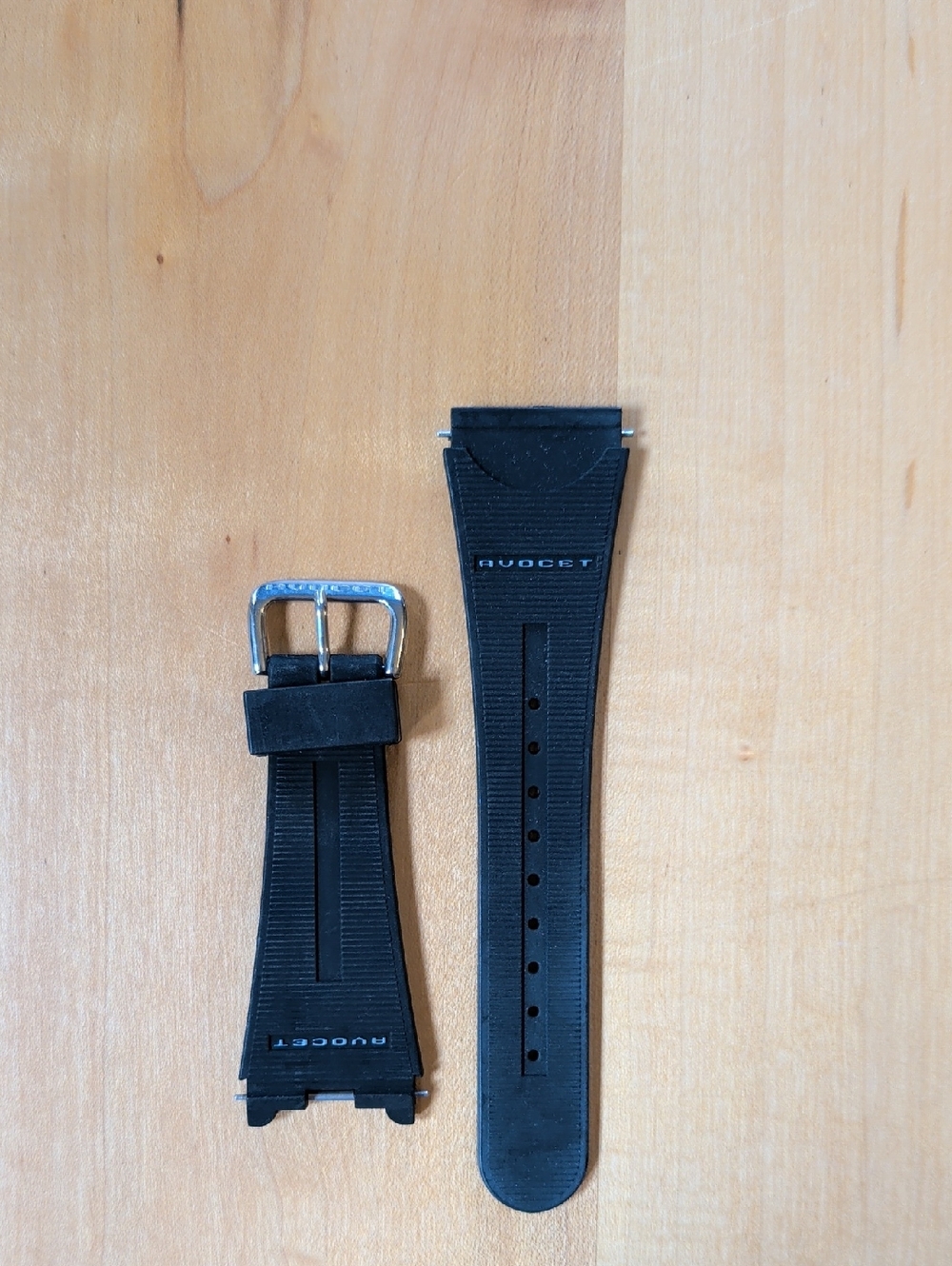AVOCET Vertech Rubber Watch Strap